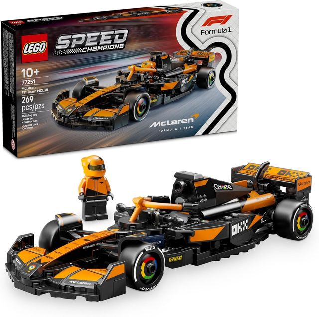 LEGO Speed Champions McLaren F1 Team MCL38 Race Car 77251